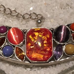 Beautiful gemstone necklace